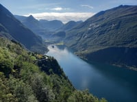 Ørnesvingen da Geiranger