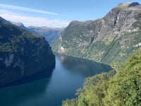 Ørnesvingen da Geiranger