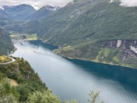 Ørnesvingen da Geiranger