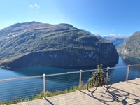 Ørnesvingen vanuit Geiranger