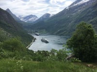 Ørnesvingen da Geiranger