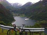 Ørnesvingen da Geiranger