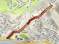 Ortega Ridge Road von Montecito