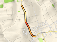 Ortsstrasse von Pfakofen