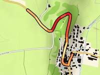 Osterzell Höhe vanuit Osterzell