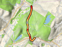 Otisville Road from Westbrookville