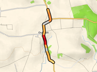 Oulston Road via Oulston