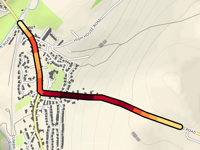 Outrigg Road from Saint Bees