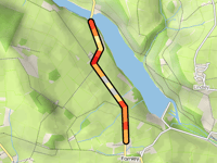Oxmires Hill da Lindley Wood Reservoir