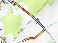 Paardsweideweg über Heurbeek