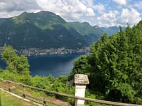 Palanzo from Faggeto Lario