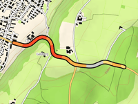 Pallinger Strasse from Trostberg