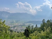 Panarotta von Levico Terme