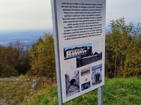 Panorama Bernadia von Tarcento / Tarcint