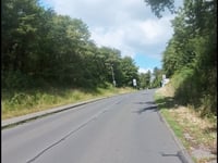 Panoramastrasse über Bergweg