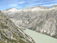 Panoramastrasse Oberaar von Grimselpass