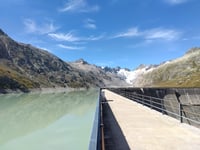 Panoramastrasse Oberaar von Grimselpass