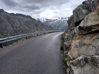 Panoramastrasse Oberaar von Grimselpass