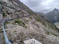 Panoramastrasse Oberaar von Grimselpass