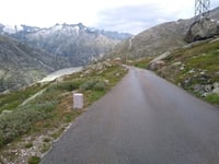 Panoramastrasse Oberaar von Grimselpass