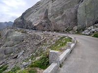 Panoramastrasse Oberaar von Grimselpass