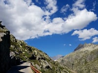 Panoramastrasse Oberaar von Grimselpass