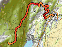 Punto Panoramico della Valle dei Laghi von Vezzano