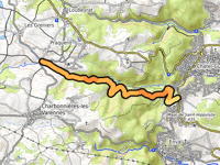 Les Quatres Routes von Rochepradière