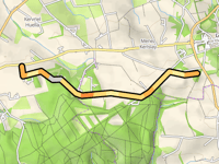 Park Tri Horn z Kerlaz przez Route du Bois du Névet