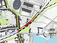 Parkbrug über Tivolistraat