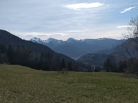 Parking les Sardoches from Le Bouchet-Mont-Charvin