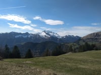 Parking les Sardoches from Le Bouchet-Mont-Charvin