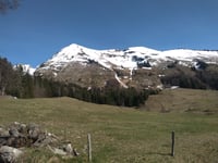 Parking les Sardoches from Le Bouchet-Mont-Charvin