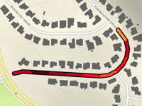 Parkmeadow Drive vanuit Paseo Padre Parkway