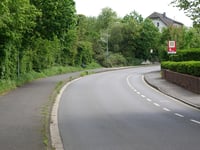 Parkstrasse von Goltsteinstrasse