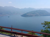 Parzanica from Tavernola Bergamasca