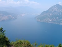 Parzanica from Tavernola Bergamasca