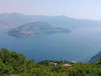 Parzanica from Tavernola Bergamasca