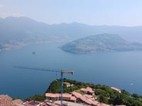 Parzanica from Tavernola Bergamasca