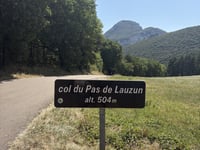 Col du Pas de Lauzun da Aouste-sur-Scye via Pas de Lauzens