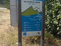 Col du Pas de Lauzun da Aouste-sur-Scye via Pas de Lauzens