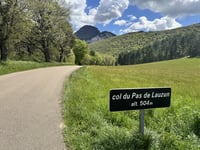 Col du Pas de Lauzun from Aouste-sur-Scye via Pas de Lauzens