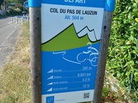 Col du Pas de Lauzun from Aouste-sur-Scye via Pas de Lauzens