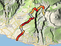 Pas des Sables von Ravine des Cafres