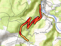 Col du Pas du Loup from Camarès