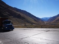 Paso de Uspallata / Cristo Redentor de los Andes von Uspallata