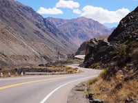 Paso de Uspallata / Cristo Redentor de los Andes von Uspallata