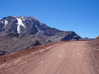 Paso de Uspallata / Cristo Redentor de los Andes von Uspallata