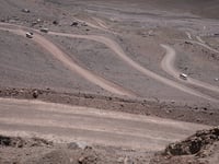 Paso de Uspallata / Cristo Redentor de los Andes von Uspallata