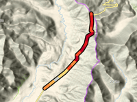 Paso Pichachén da Laguna del Laja